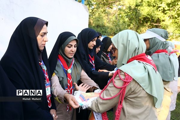 دومین روز از هشتمین اردوی ملی پیشتازان دختر