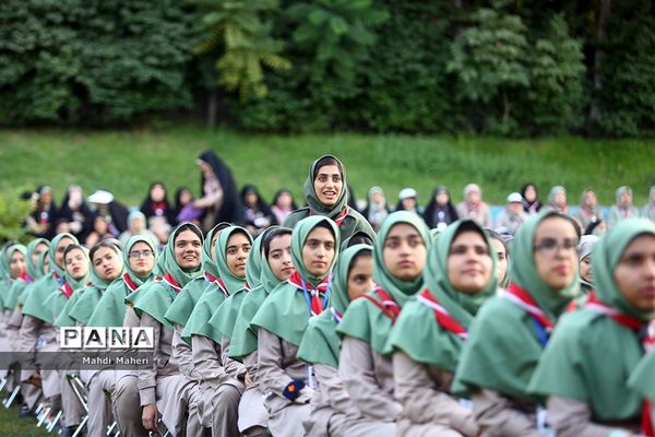 دومین روز از هشتمین اردوی ملی پیشتازان دختر