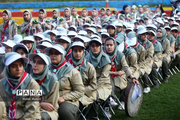 دومین روز از هشتمین اردوی ملی پیشتازان دختر