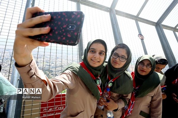 دومین روز از هشتمین اردوی ملی پیشتازان دختر