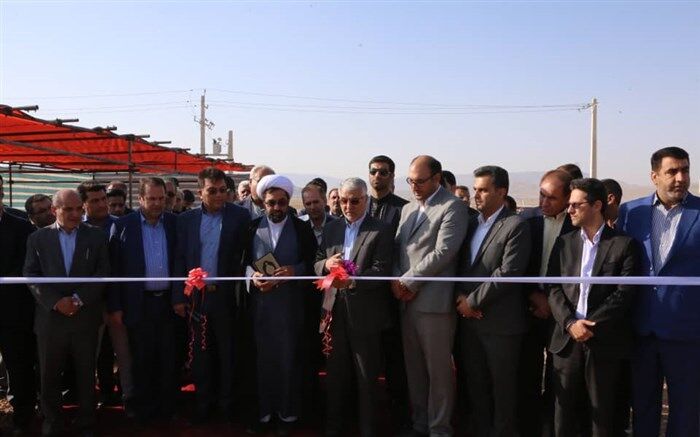 بهره برداری از نخستین نیروگاه خورشیدی تولید برق در خرامه