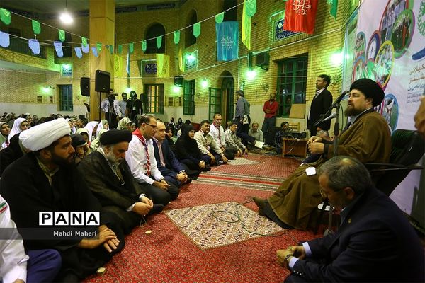 حضور حجت‌الاسلام سیدحسن خمینی در هشتمین اردوی ملی پیشتازان دختر