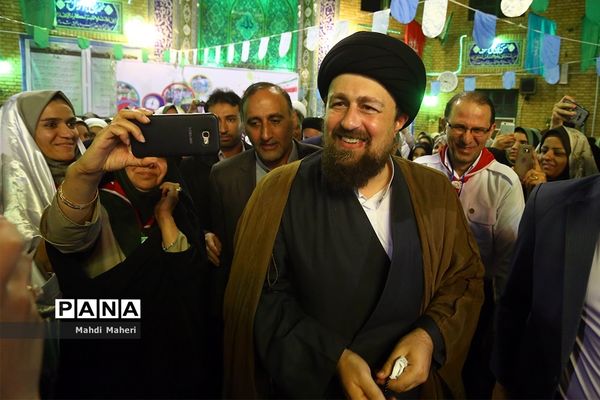 حضور حجت‌الاسلام سیدحسن خمینی در هشتمین اردوی ملی پیشتازان دختر