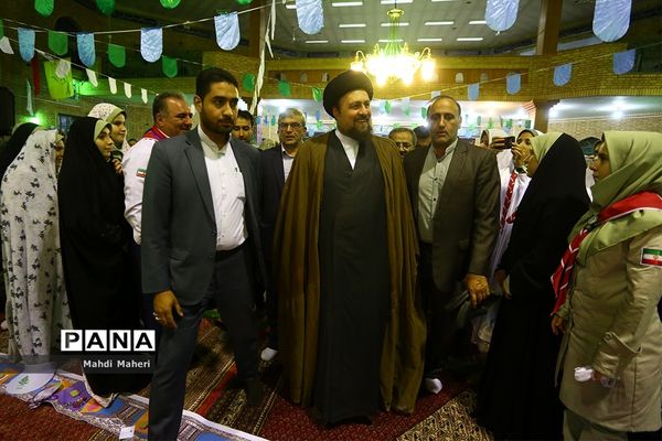 حضور حجت‌الاسلام سیدحسن خمینی در هشتمین اردوی ملی پیشتازان دختر