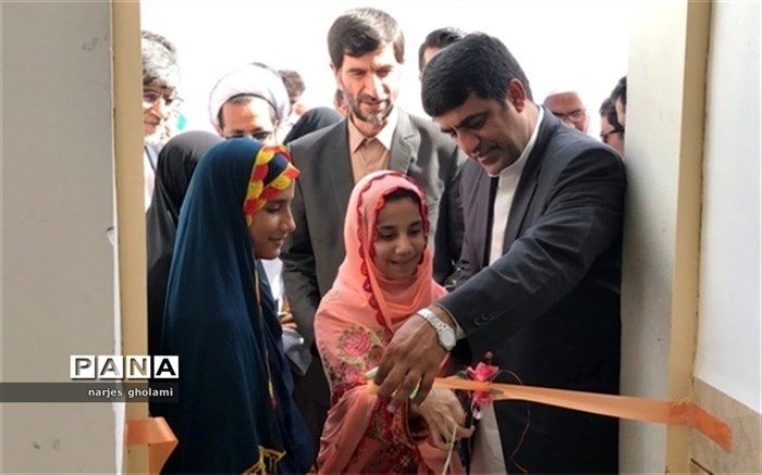افتتاح دبستان۲ کلاسه خیرساز فرهنگیان نیکشهردر جنوب سیستان و بلوچستان
