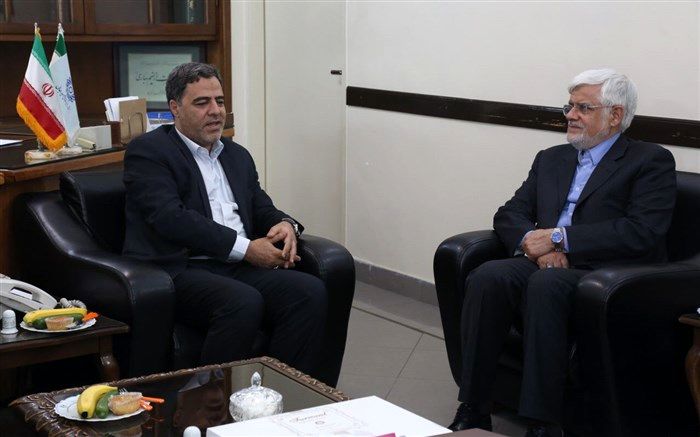 نشست رئیس دانشگاه شهید رجایی با رئیس کمیسیون آموزش مجلس شورای اسلامی