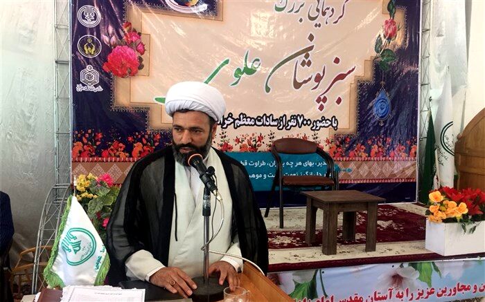 شمشیر حضرت علی(ع) و ثروت خدیجه(س) احیا کنندگان دین اسلام 