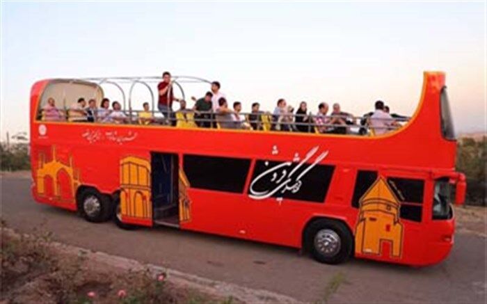 اتوبوس گردشگری قزوین به راه افتاد