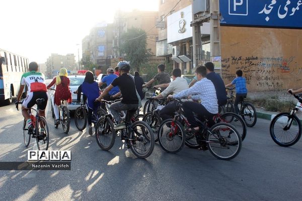 همایش مردمی سه‌شنبه های بدون خودرو در اسلامشهر