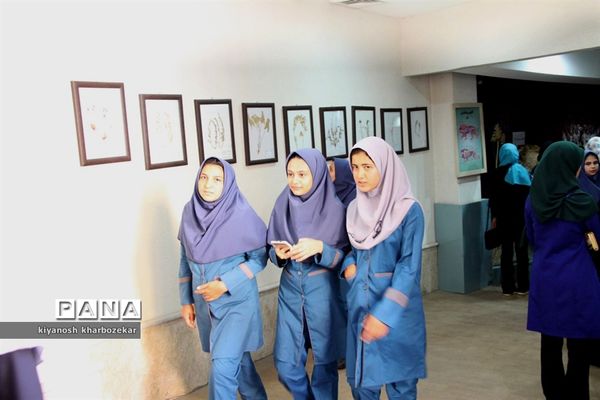 بازدید دانش آموزان همیار مشاور دختر از موزه تاریخ طبیعی ارومیه