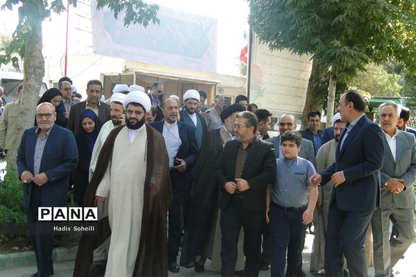مراسم خوش آمدگویی به امام جمعه جدید شهرستان قدس