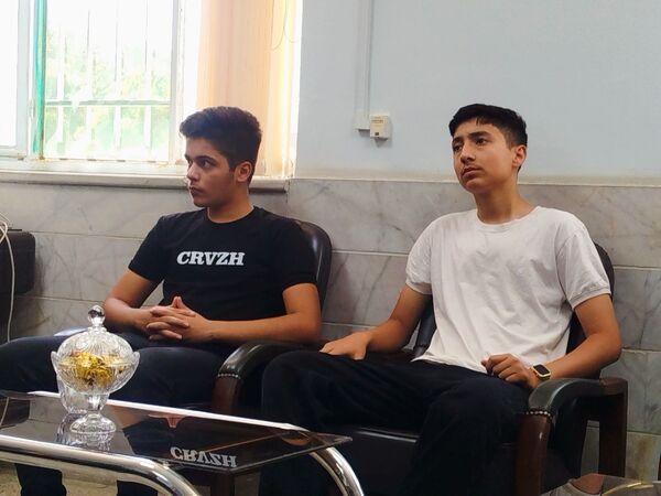 دیدار روسای انجمن اسلامی مدارس شهرستان کاشمر با معاون پرورشی و تربیت بدنی کاشمر