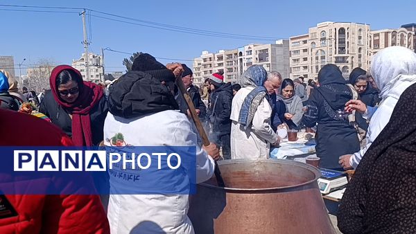 برگزاری جشنواره پخت سمنو در بجنورد 