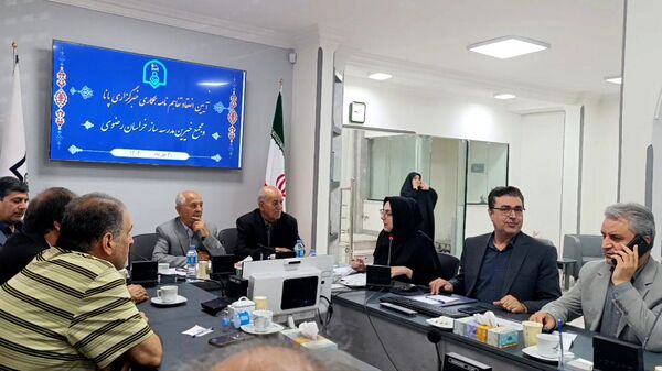 افتتاح اتاق خبر در مجمع خیرین مدرسه ساز خراسان رضوی 