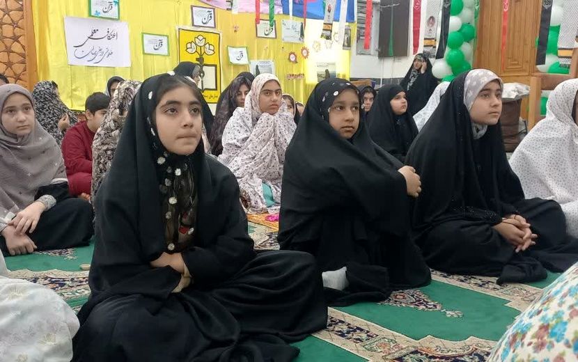 مراسم معنوی اعتکاف در گلوگاه 