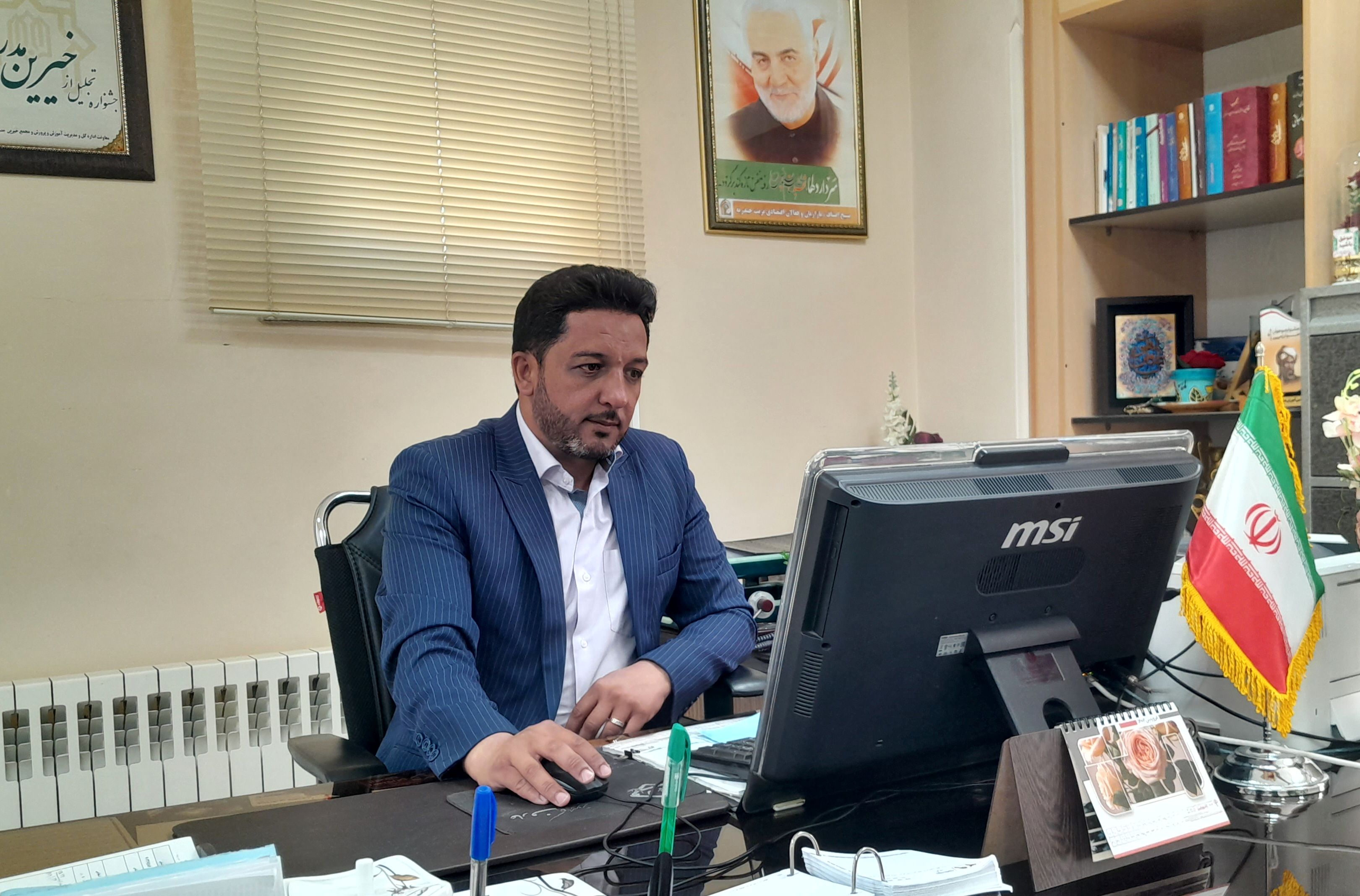 رسالت امروز آموزش و پرورش ، پرورش انسان هایی متعهد و آگاه است 