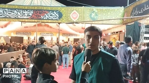 برپایی موکب‌های شور حسینی در هشتگرد 