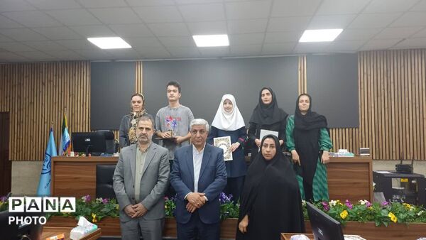 تجلیل از دانش‌آموزان برتر جشنواره نوجوان سالم