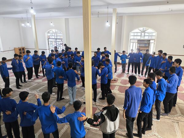 مراسم ایام فاطمیه دوم در مدارس سندرک