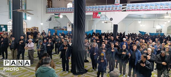 حضور در شور مردم شهرستان سملقان در پی شهادت رهبر معظم انقلاب اسلامی