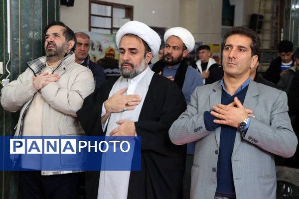 مراسم یادبود پنجمین سالگرد شهادت حاج قاسم سلیمانی در شهرستان سرعین 