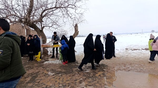 آیین سنتی چراغ برات در روستای بوژمهران شهرستان زبرخان 