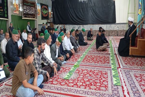 اقامه نماز جمعه در اول ماه محرم در مسجد جامع شهر بار 