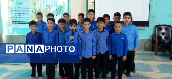 جشنواره سرود دانش‌آموزی در جزیره هرمز