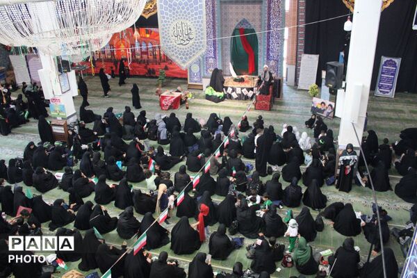 مراسم شیرخوارگان حسینی در منطقه پردیس