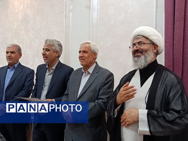 مراسم تجلیل از عوامل هیئت فرهنگیان و دانش آموزی شهرستان کاشمر 