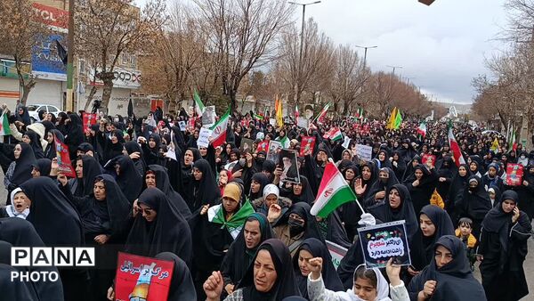 حضور پرشور مردم نورآباد دلفان در راهپیمایی روز جهانی قدس