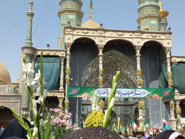 کاروان نمادین سالروز ورود حضرت معصومه(س) به قم 
