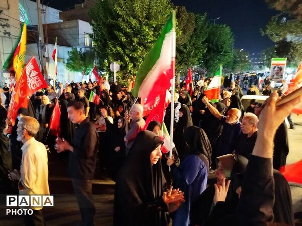 صد و پنجاه و دومین شب اقتدار و ایستادگی مردم در فردیس