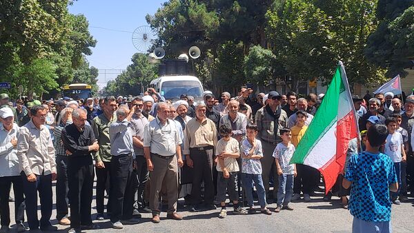 دومین راهپیمایی جمعه خشم در نیشابور 
