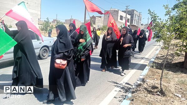 دسته عزاداری شهدای  ایران خودرو در ظهر عاشورا