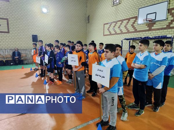 نمایش اقتدار در مدرسه میثم رشت