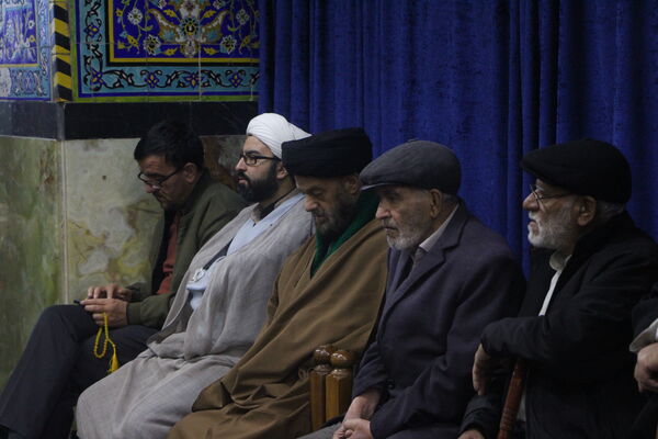 مراسم بزرگداشت حماسه 9 دی در مسجد حظیره در یزد