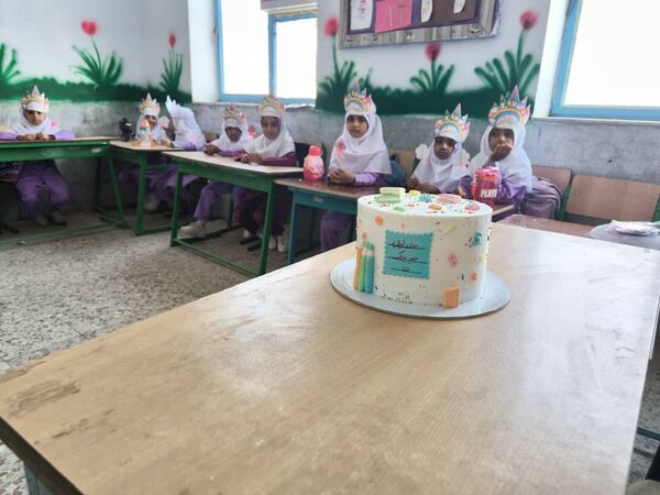 شور و شوق آغاز مدرسه؛ جشن به‌یادماندنی کلاس‌اولی‌ها در روستای مزرعه
