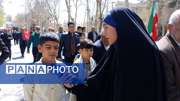 حضور پرشور مردم فلاورجان در راهپیمایی روز قدس