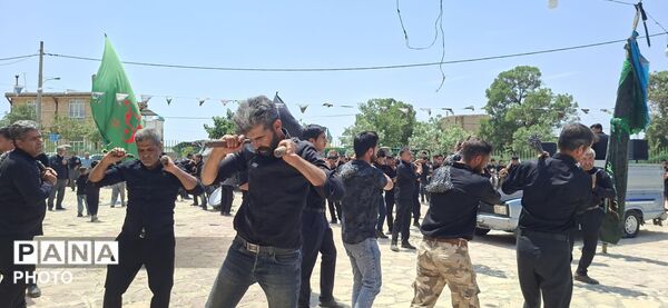 مراسم عزاداری عاشورای حسینی در روستای ماروسک