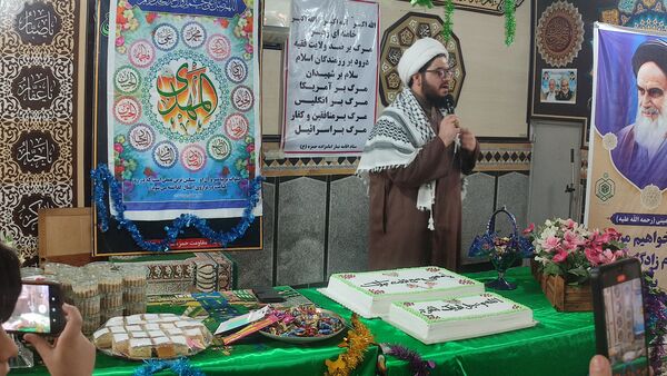 جشن نیمه شعبان در امامزاده سید حمزه قائمشهر