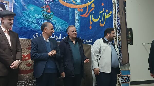 مراسم محفل انس باقرآن کریم دبیرستان شاهد ابوذر غفاری نیشابور