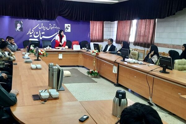 کارگاه اقدامات اولیه هلال احمر در شهرستان کیار