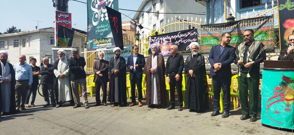 راهپیمایی عزاداران قائمشهری در سالروز رحلت رسول اکرم (ص) و امام حسن مجتبی (ع)