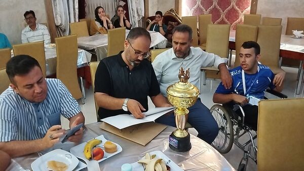 آیین اختتامیه مسابقات ورزشی دانش‌آموزان با نیازهای ویژه سراسر کشور در مشهد