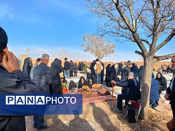 آیین سنتی چراغ برات در روستای قوژد