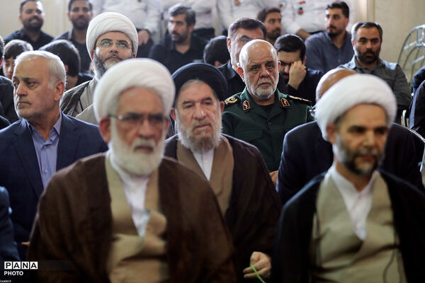 مراسم چهلمین روز تشییع و تدفین پیکر مطهر قائد شهید