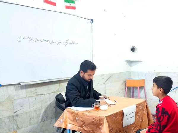 آغاز مرحله آموزشگاهی مسابقات قرآن و عترت در دبستان شهید پسندیده فدافن 