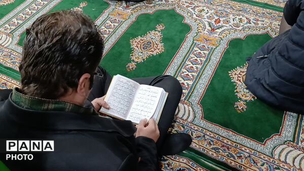 مراسم معنوی احیای شب اول قدر در مسجد جامع سفیددشت 