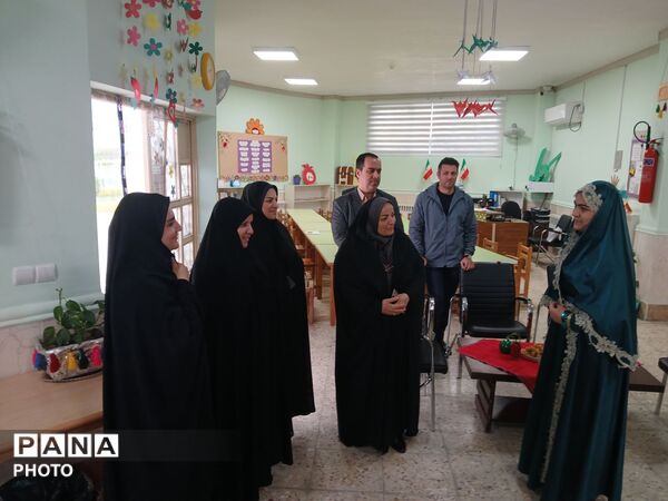 بازدید نماینده مدیر عامل کانون پرورش فکری از مراکز مستقر در گلستان 